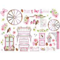 Stamperia Roseland Die Cuts (DFLDC80)
